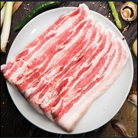 1kg of regular pork belly (7mm)