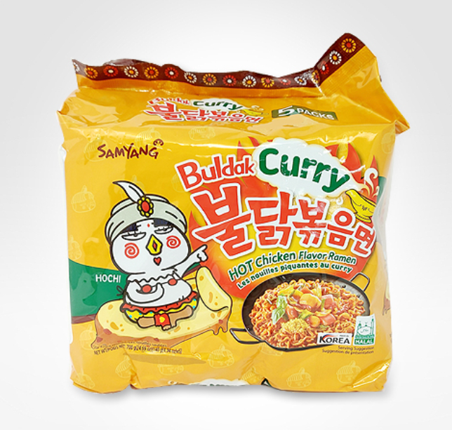 Samyang Curry Buldak Bokkeum Myeon Multi