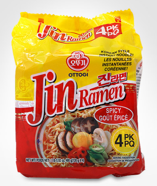 Ottogi Jin Ramen Spicy Flavor