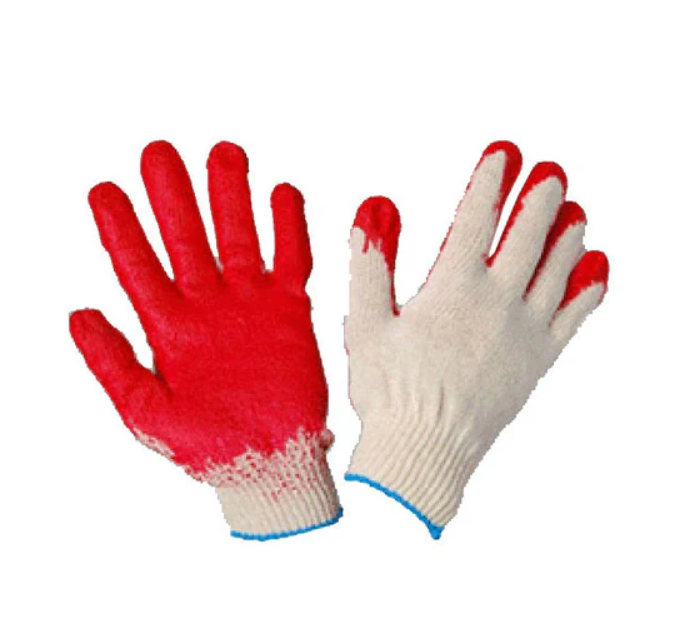 Red Rubber Gloves (Set of 10)