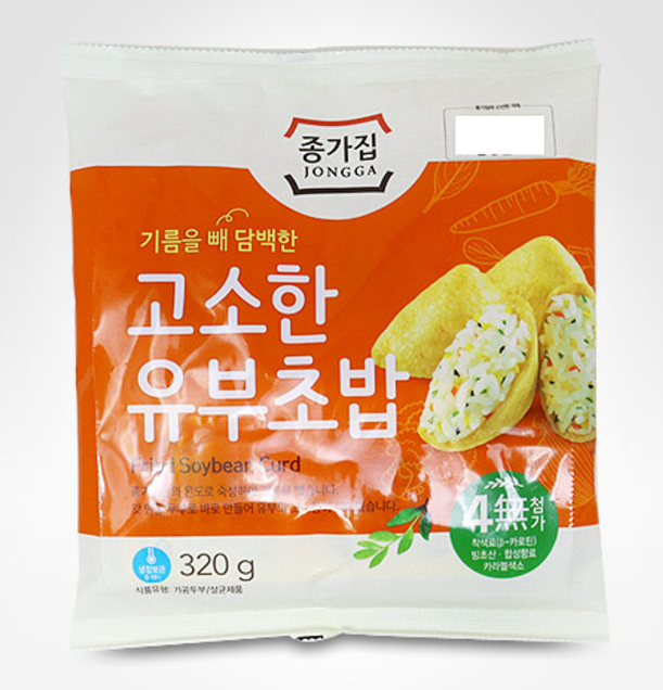 Jonggajip Goseohan Yubu Sushi 320g