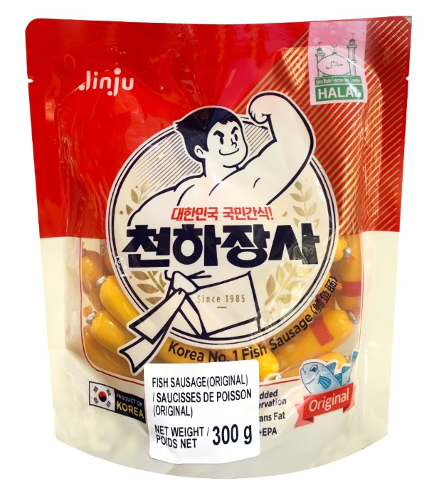 Jinju Ham Cheonhajangsa Sausage Cheese Original