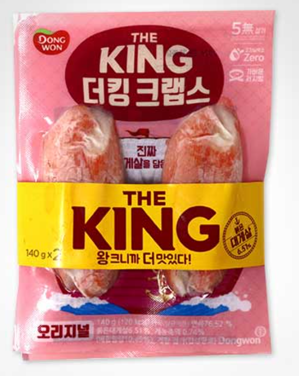 Dongwon The King Crabs Original Taste 280g