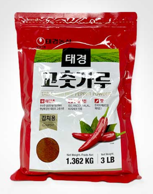 Taekyung red pepper powder for kimchi 3lb