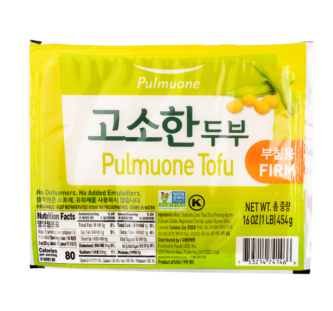 Pulmuone Pan-Frying Tofu 454g