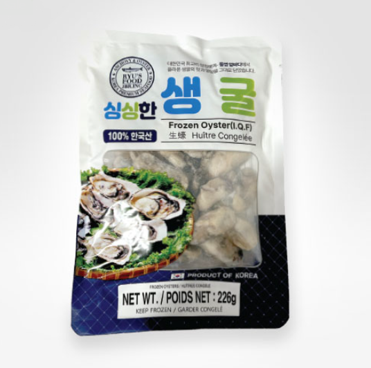Jukbangryeom Fresh Frozen Oysters 226G