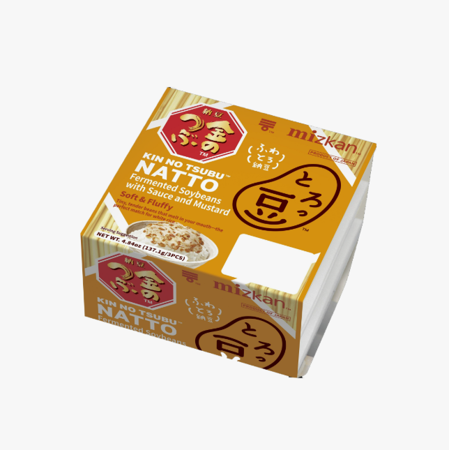 MIZKAN KIN NO TSUBU TOROMAME NATTO SOFT & FLUFFY 3P 12/4.84 OZ - 낫또, 나또