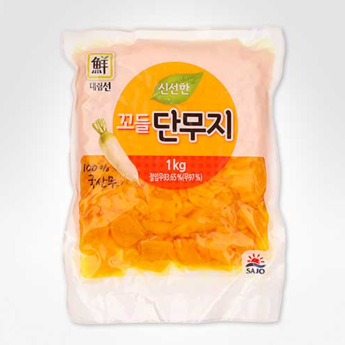 (대림선) 꼬들 단무지 1KG