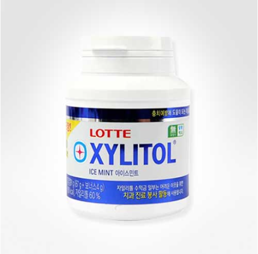 (롯데) 자일리톨 아이스민트 (통) 100G