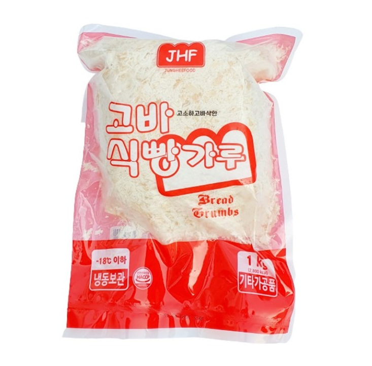 정희푸드) 고바식빵가루(습식, 17-18MM) 1KG