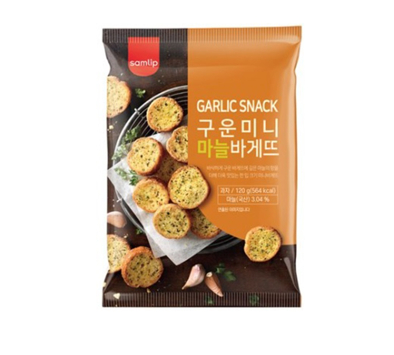 삼립) 구운미니 마늘 바게뜨 120G