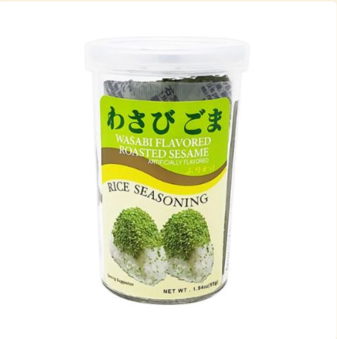 JFC ROASTED WASABI SESAME FURIKAKE 50g - 와사비맛 볶은 참깨