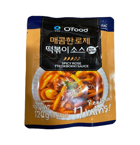 대상 오푸드 로제 떡볶이양념 120G