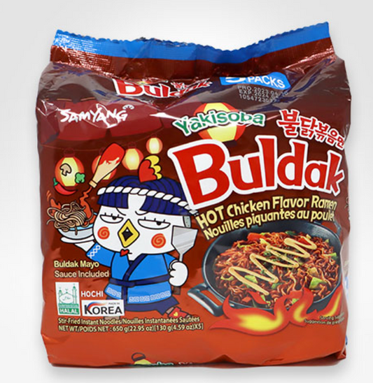 Samyang Yakisoba Buldak Bokkeum Myeon Multi