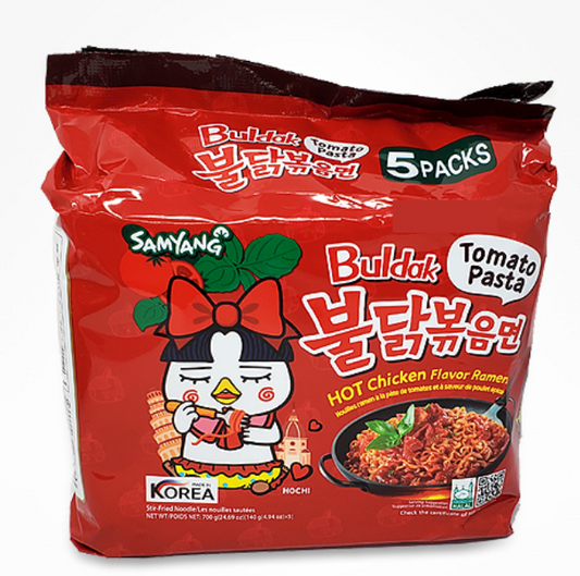 Samyang Tomato Pasta Buldak Bokkeum Myeon Multi