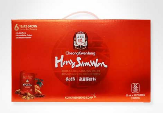 정관장 홍삼원 파우치팩 6년산 30입