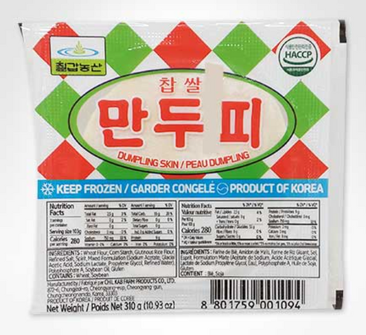 칠갑농산 찹쌀 왕만두피 310g