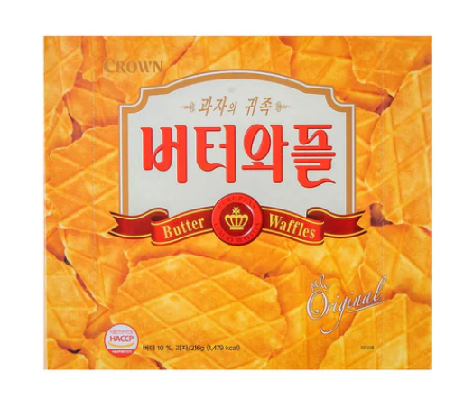 크라운 버터와플 316G