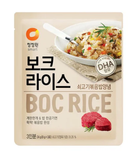 청정원 보크라이스(쇠고기) : 24g