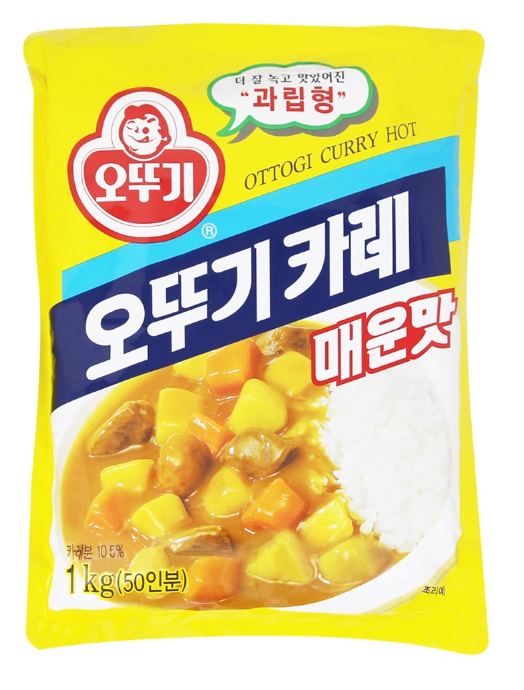 오뚜기 카레 매운맛 1KG