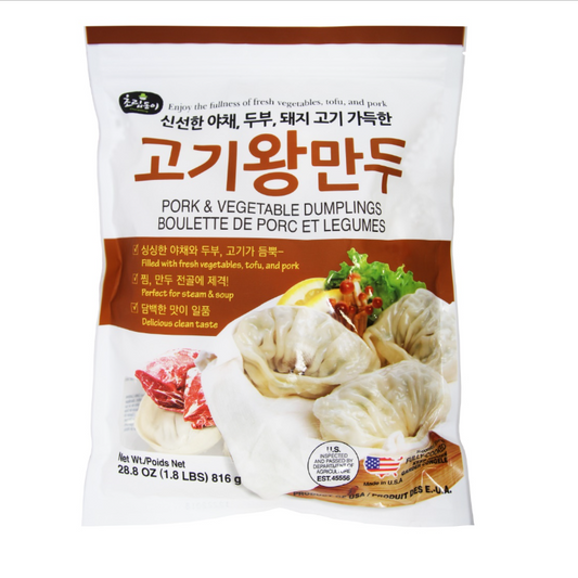 초립동이 고기왕만두 816g