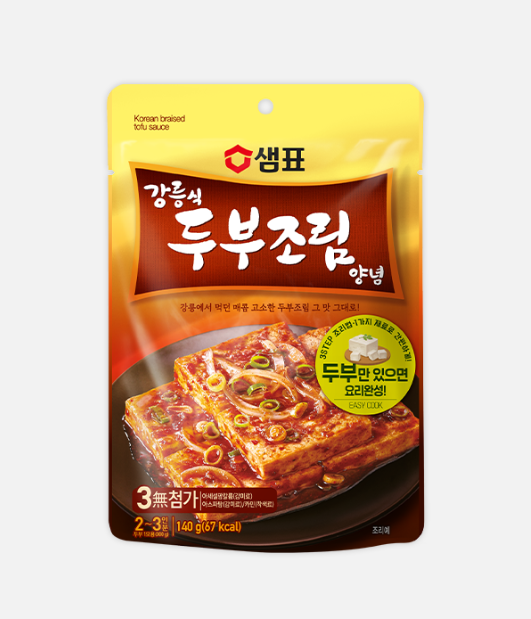 샘표 강릉식 두부조림 양념 140g