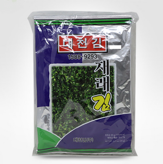Daecheon Traditional Korean Seaweed (4 Sheets) 80g