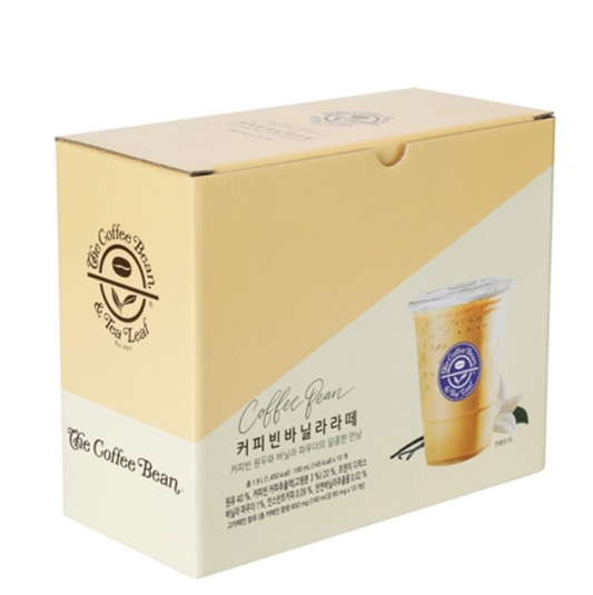 The Coffee Bean Vanilla Latte 190ML 10 Pack