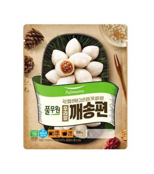 풀무원 우리쌀 깨송편