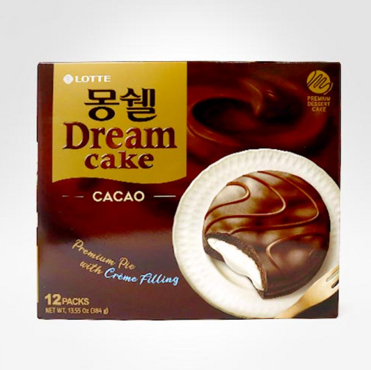 Lotte Dream MonCher Cacao Cake 12 Packs (408G)