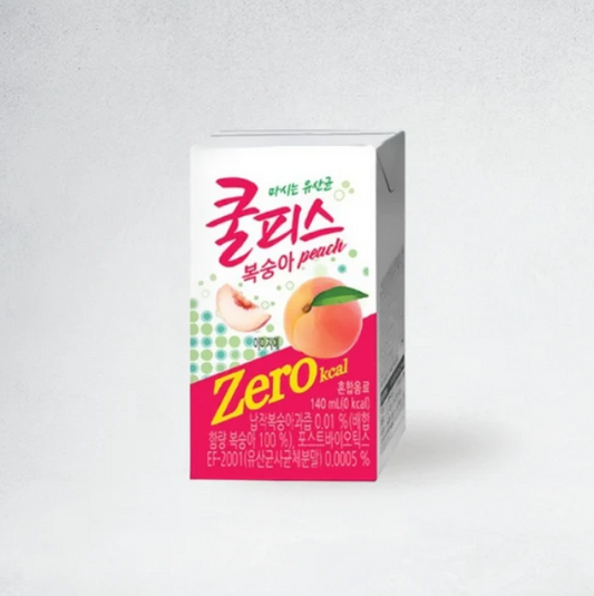 Dongwon Coolpis Zero Tetra (Peach) 140ml x 24 packs
