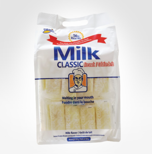 Chef Milk Classic Rice Snack Milk Flavor 500g