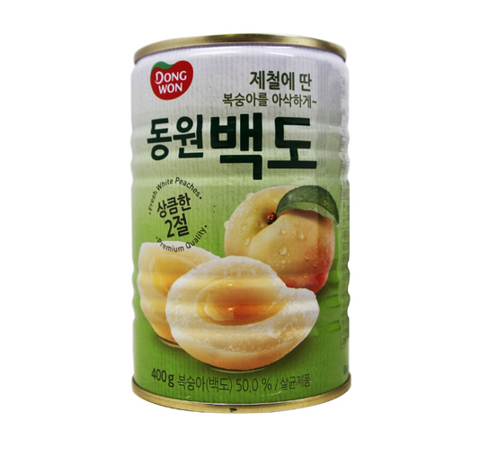 Dongwon White Peach Can 400g
