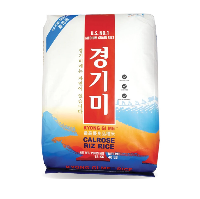 경기미 40LB  햅쌀 - 최대 주문 수량 : 1포대, 무료 배송 합계에서 제외