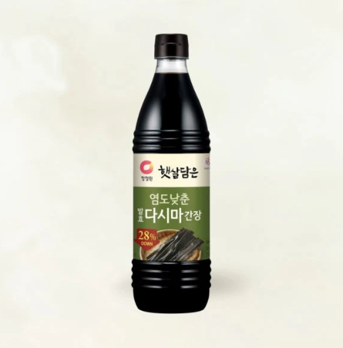 Chungjungone Low Sodium Fermented Kelp Soy Sauce 840ml