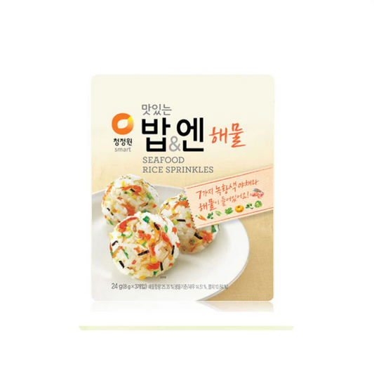 청정원 맛있는 밥엔(해물) : 24g - MD : Haley