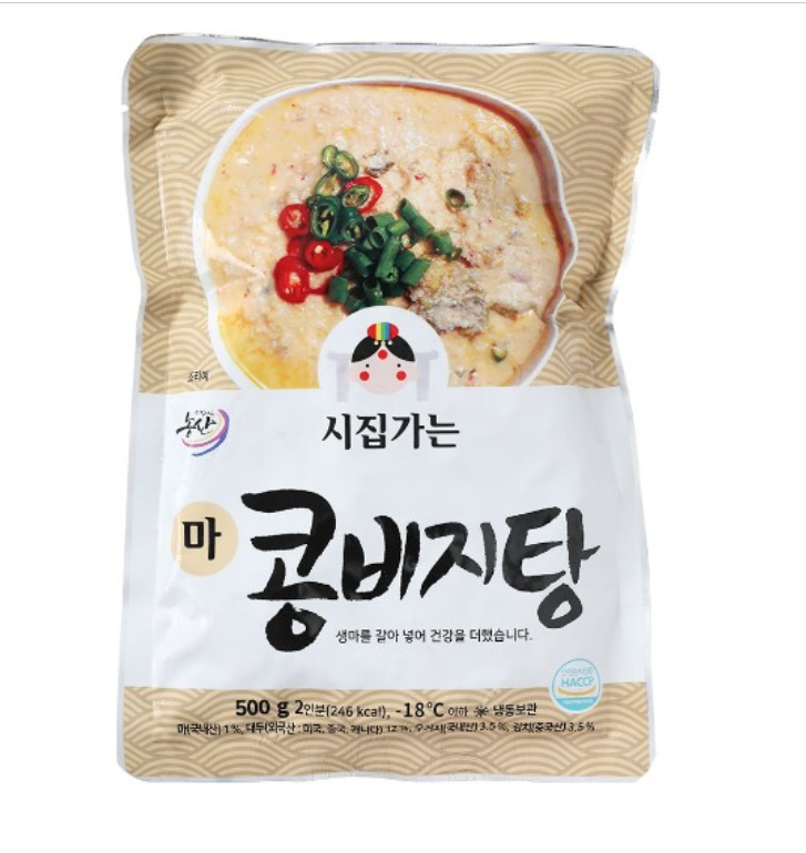 Sijipgane NongSan Ground Soybean Stew (Kongbiji Tang) 24/500G