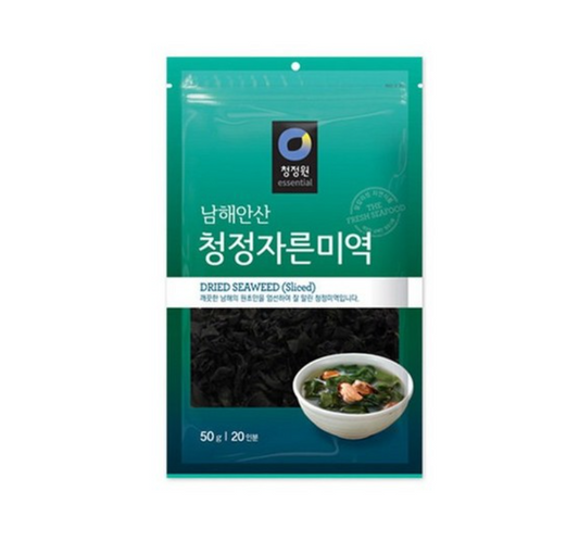 Chung Jung One Cut Dried Seaweed (Zipper Bag) 50G