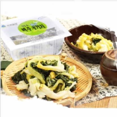 오복농산 황토삶은 배추 우거지 200g