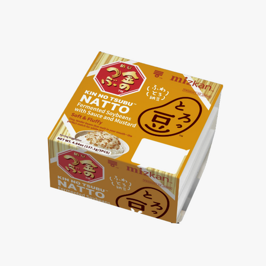 MIZKAN KIN NO TSUBU TOROMAME NATTO SOFT & FLUFFY 3P 12/4.84 OZ - 낫또, 나또