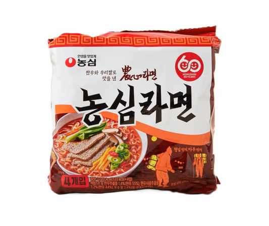 농심) 농심라면 (멀티) 124G X 4개 - MD :  Natalie Yun