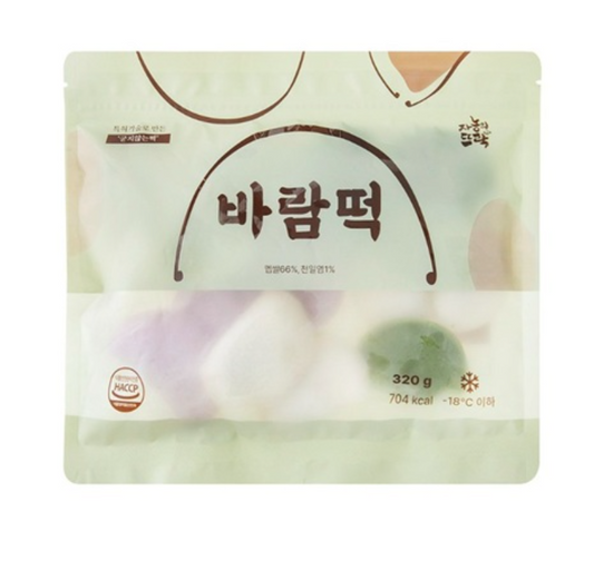 디와이프로) 자농의뜨락 바람떡 320G