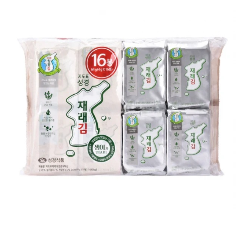 Sungkyung Traditional Seasoned Table Seaweed 16P