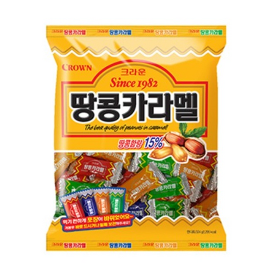 크라운) 땅콩카라멜 120G