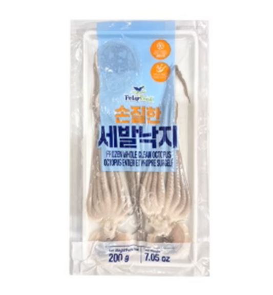 폴라버드) 손질한 세발낙지 200G