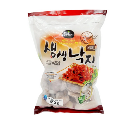 초) 생생낙지(CUT) 612G