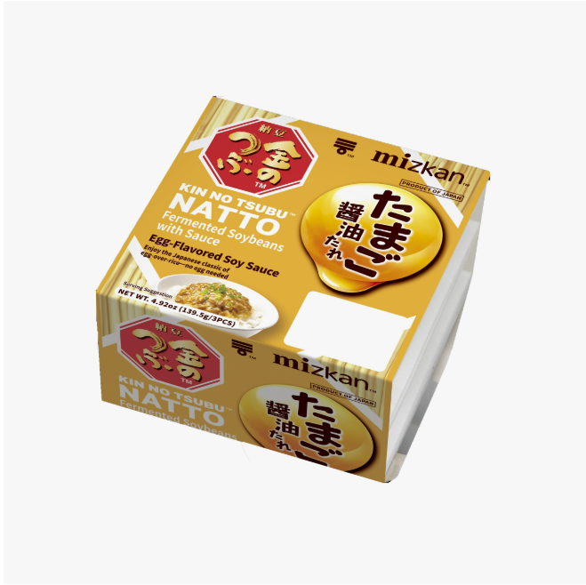 Mizkan Kin no Tsubu Natto Tamago Shoyu 3 Packs (4.92oz)