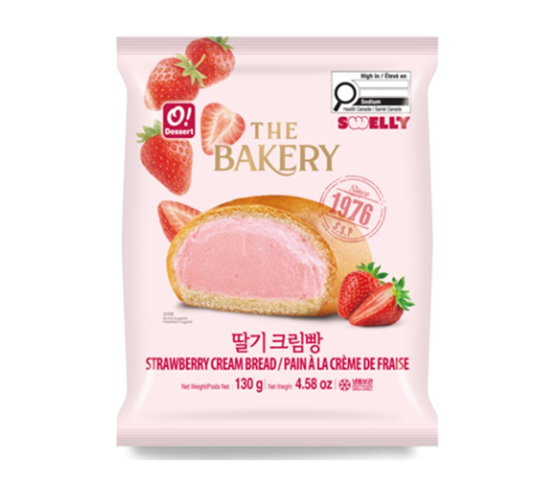 오디저트) 딸기 크림빵 130G
