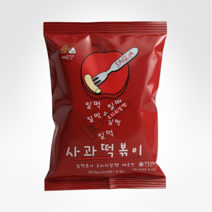사과떡볶이 매콤 870g