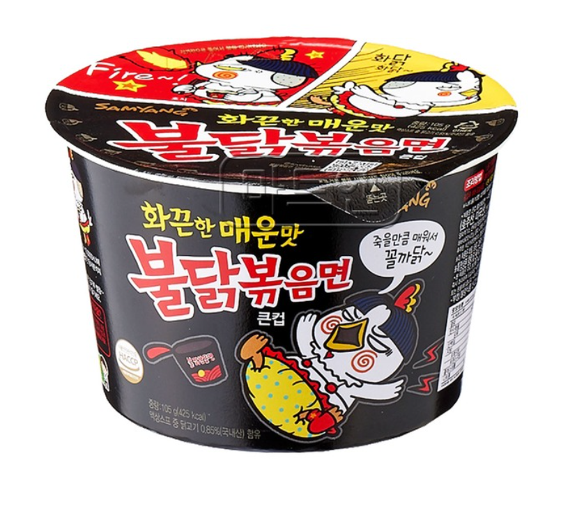삼양) 불닭볶음면 큰컵 105G